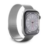 Puro Apple Watch 38/40/41/42mm Armband Milanese Silver