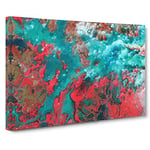 My Imagination in Abstract Canvas Print for Living Room Bedroom Home Office Décor, Wall Art Picture Ready to Hang, 30 x 20 Inch (76 x 50 cm)