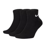 Miesten urheilusukat Nike Everyday Cushion Ankle M SX7667 010, 3 paria, musta