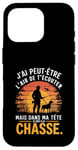 Coque pour iPhone 16 Pro Cadeau idée Drôle Chasseur Homme Chasseur Humour Chasse