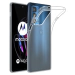 32nd Clear Gel Series Transparent TPU  Case Cover For Motorola Moto Edge 20 Pro