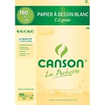 Canson Feuilles à dessin "C " S352040 27-106 - grain 180 g format A3 blanc