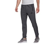 adidas GM2085 M MT BL KT C PT Sport Trousers Mens Dark Grey Heather/Black XL