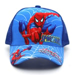 Spiderman Tryckt Barn Mesh Baseballkeps Sport Solskärm Mössa Present C