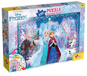 Lisciani Reine des Disney Frozen NEIGES PUZZLE RECTO/VERSO 250 PIECES NEIGES-52981, 52981, multicolore