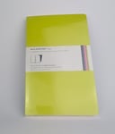 BN Moleskine Volant Blank Notebook, Set of 2 - Lime & Forest Green