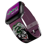 DC Comics - Joker Modern Comic Smartwatch Band - Officially Licensed, Compatible with Apple Watch (not Included) - Fits 38mm, 40mm, 42mm and 44mm