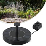 Mini Fontaine D'eau Solaire,Piscine,Sécuritaires,Cascade,Décoration De Jardin,Bain D'oiseaux Extérieur,Pompe À Eau Flottante