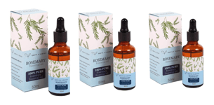 3 x Greys & Leaves Rosemary Essential Oil Rosemary Hair Growth Oil Rosemary Oil