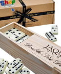 Jaques  of  London  Dominoes  Set |  Complete  D6  Dominoes  Game  for  Children