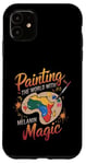 Coque pour iPhone 11 Black History Month Chemise africaine noire Afro Mélanine