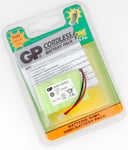 GP T157 DT157 3.6V 300mAh Cordless Phone NI-MH Battery Pack - Panasonic Philips