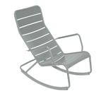 Fermob - Luxembourg Rocking Chair - Lapilli Grey - Fåtöljer utomhus - Frédéric Sofia - Metall