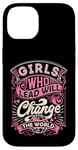 Coque pour iPhone 14 Girls Change the World Leader féminin positif