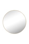 Acton Round Metal Frame Mirror Large 80cm