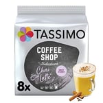 Tassimo Coffee Shop Selections Chai Latte Coffee Pods x8 (Pack of 5, Total 40 Drinks)