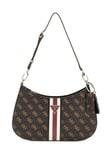 Sac Femme GUESS Noelle Sac Bandoulière Brownlogo ND Choix = P Brownlogo HWQS787