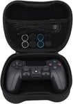 Pack Manette Pour Ps4 / Ps3 / Pc/Mobile Sans Fil - Manette Sans Fil, Dualshock, 6 Axes, Pavé Tactile, Entrée Casque, Câble De Charge, 8 X Grips Pour Joystick, Housse Pour Manette -[One140354]