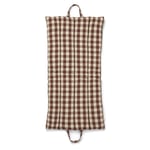 Ferm Living - Bothy Check Folding Mat - Cinnamon/Green - Dynor och kuddar - Brun