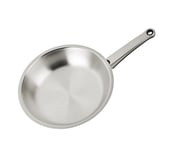 ECOVITAM 2360-28 Poêle, INOX 18/10 + Bakelite (poignée), Chromé, 28 cm