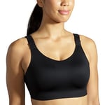 BROOKS 350086001 Dare Scoopback Run Bra 2.0 Sports Bra Femme Black Taille 038DE