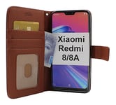 New Standcase Wallet Xiaomi Redmi 8/8A (Brun)