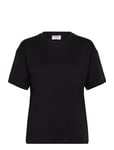 Loose Fit Tee Designers T-shirts & Tops Short-sleeved Black Filippa K