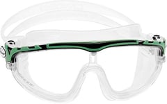 Cressi - Skylight Goggles Sil ,Clear/Frame Black Lime