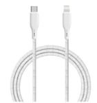 ËSSENTIALS Cable MFI Lightning to USB-C iPod iPad iPhone 2.5m White