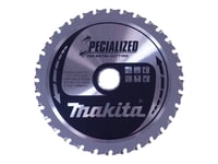 Makita Specialized - Sirkelformet Sagblad - For Metall - 150 Mm - 32 Tenner - For Makita Dcs553, Dcs553rtj  Lxt Dcs553z