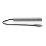 Nedis USB-C 3.1 til USB-C 3.1 Hub - 4 vejs - 10 Gbps