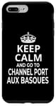 Coque pour iPhone 7 Plus/8 Plus Souvenirs « Keep Calm And Go To Channel Port Aux Basques »