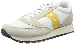 Saucony Womens Jazz Original Vintage Sneaker, Cement Yellow, 7 UK