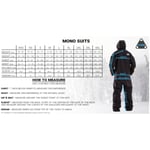 Overall tobe - Mono suit tiro v2 jet black fodrad medium svart