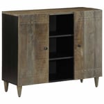 Buffet 90x33x75 cm bois massif de manguier armoire de rangement vidaXL