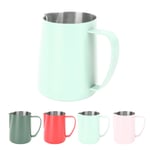 480ML Coffee Frothing Cup 304 Stainless Steel Milk Frother Jug Point Mouth