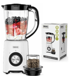 Wahl Blender Heavy Duty Table Jug W/ Grinder Incl. 2Speed 1.5L 500W White- ZY122