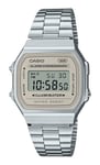 Casio Vintage Digital Stainless Steel Bracelet Quartz A168WA-8 Unisex Watch