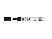 Marker Wera Svart Permanent Med Kantad Spets 1-4Mm - (12 St)