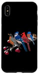 Coque pour iPhone XS Max Cardinal Rouge Noël Oiseau Biologiste Nature Ornithologue