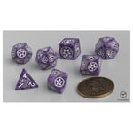 Le Witcher Dice (Dés ) Set - Yennefer - Lilas Et Gooseberries (7)