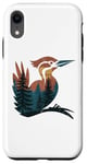 Coque pour iPhone XR Pic vert, chasse, randonnée, camping, forêt, hommes et femmes