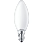 Lampe LED Philips Bougie E 6,5 W 60 W E14 806 lm 3,5 x 9,7 cm [4000 K]