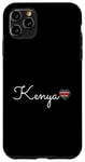Coque pour iPhone 11 Pro Max I Love Kenya Proud Kenyan Pride Voyage assorti