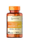 Puritan's Pride - Bromelain 500 mg 300 GDU/gram - 120 Caplets