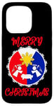 Coque pour iPhone 15 Pro Pinoy Drapeau philippin philippin soleil Noël ange crèche