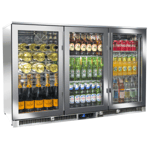 Blastcool Extremis XP3-870 Triple Door Outdoor Cooler – Glass Door