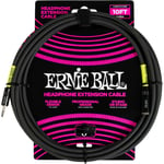 Ernie Ball 6424 Headphone Ext. Cable 3m, 3.5 mm hunn - 3.5 mm hann