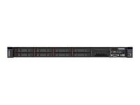 Lenovo ThinkSystem SR630 V3 7D73 - Serveur - Montable sur rack 1U - 2 voies - 1 x Xeon Silver 4410Y / jusqu'à 3.9 GHz - RAM 32 Go - SAS - hot-swap 2.5" baie(s) - aucun disque dur - AST2600 - Aucun SE fourni - moniteur : aucun