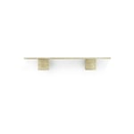 Normann Copenhagen Sten Shelf hylde 80 cm Travertine